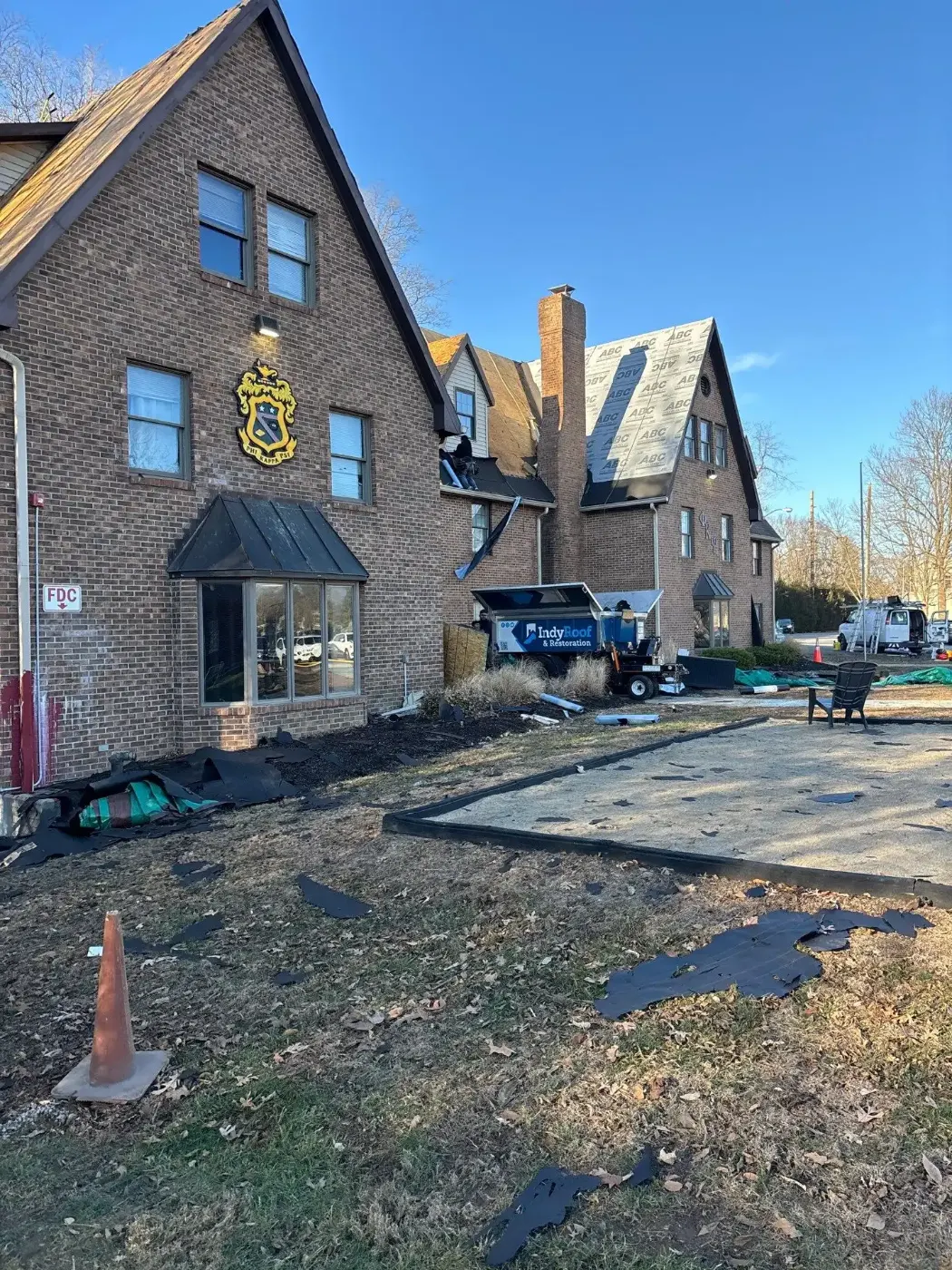 Commercial roofing by Eagledale Commercial Roofing near Wynnedale, IN