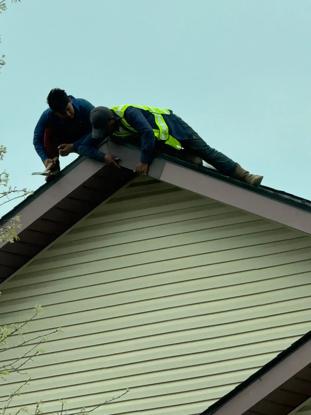 Flashing and seam work in Eagledale